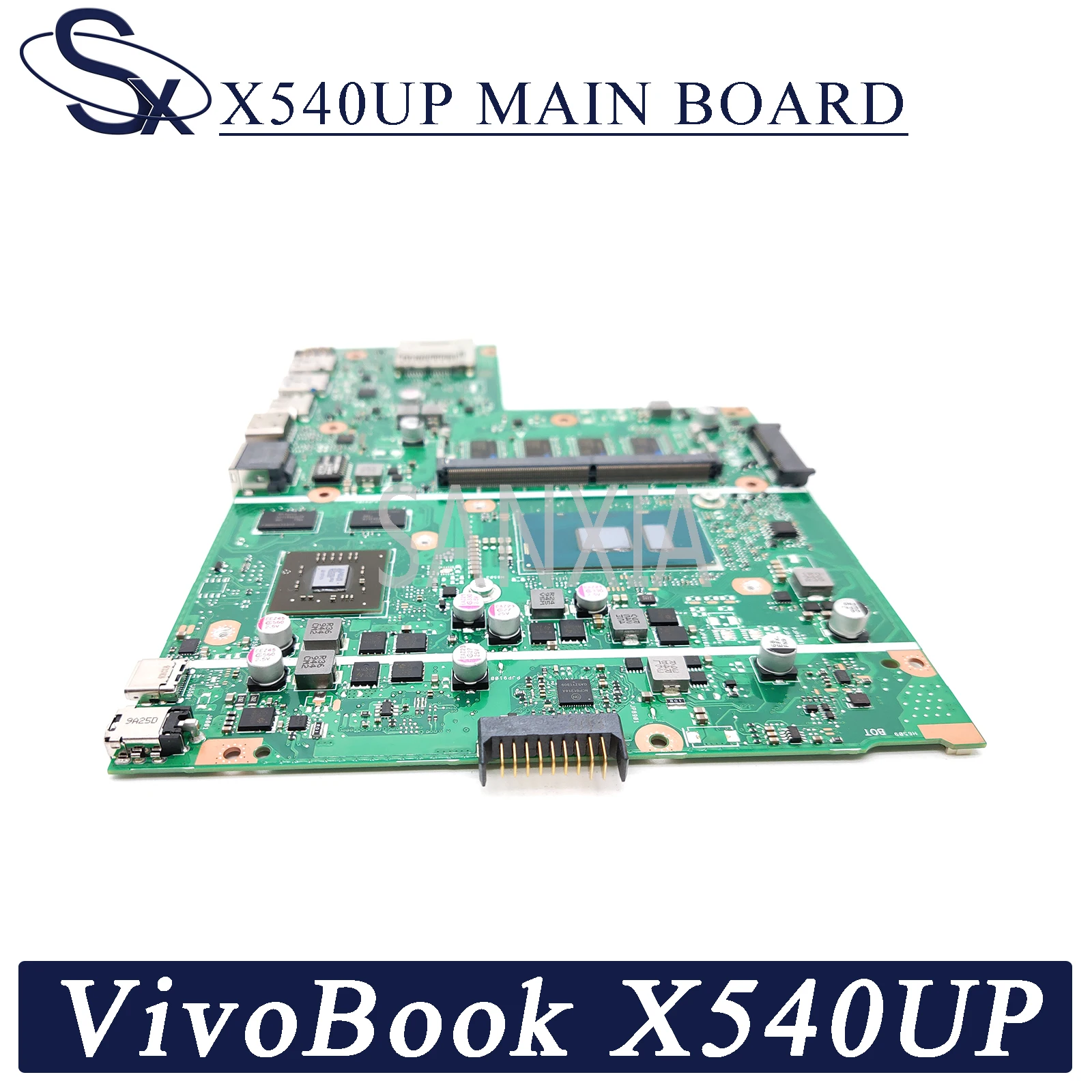 kefu x540up laptop motherboard for asus vivobook r540up r540u x540u f540u original mainboard 8gb ram i5 7200u r5 m420 2gb free global shipping