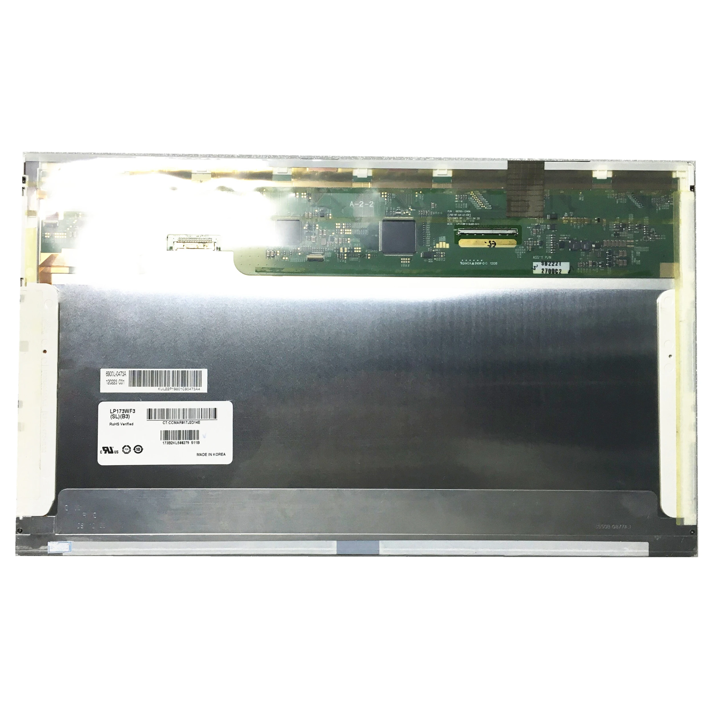 

Free Shipping LP173WF3-SLB3 LP173WF3 SLB3 SLB2 SLB1 SLB4 For HP Elitebook 8760w 8760 Laptop Lcd Screen LVDS 50 Pins