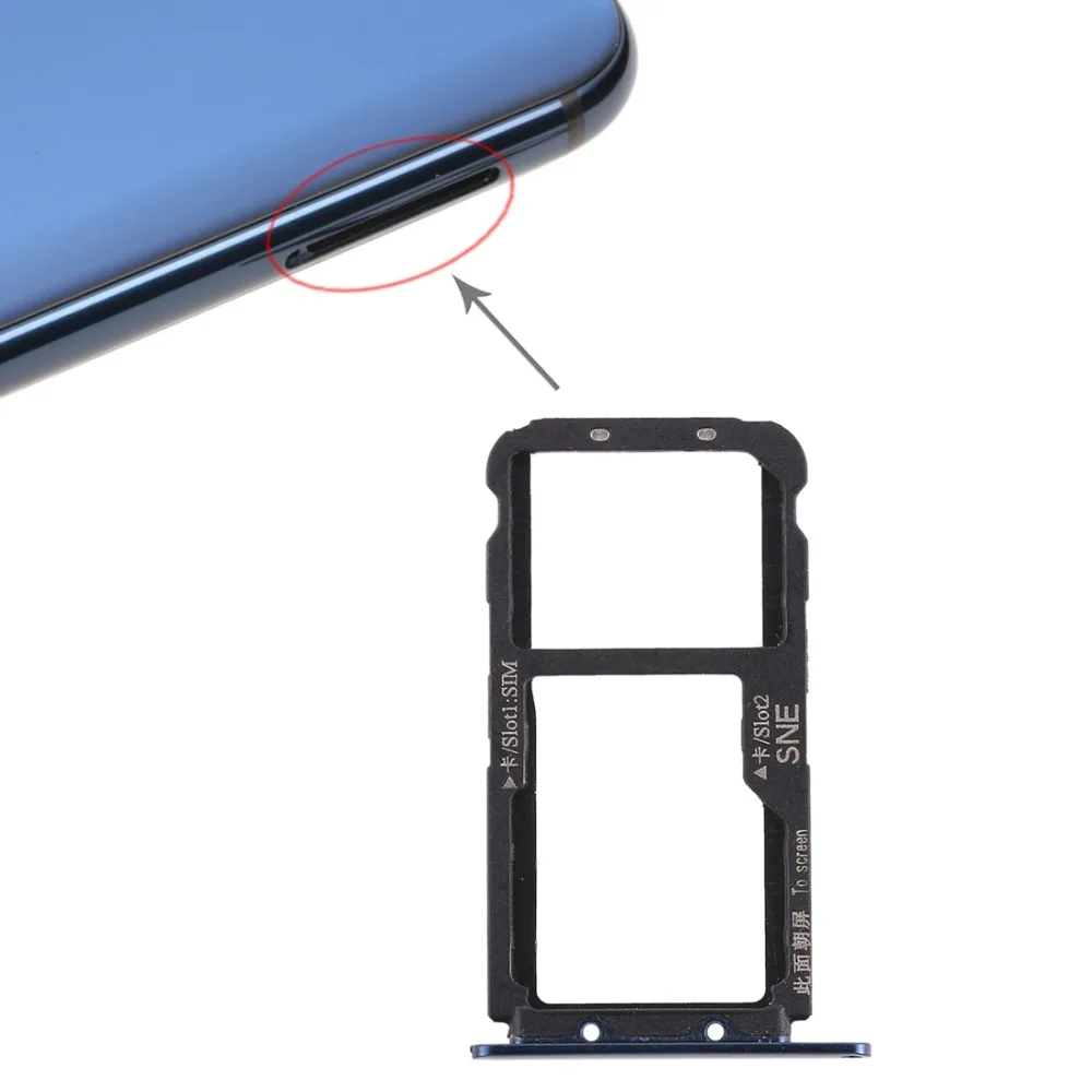 Отличное качество для huawei mate 20 Lite/Maimang 7 лоток sim-карт + карт памяти Micro SD слот