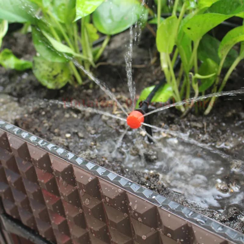 Микро Комплект капельного полива для растений 10 м автоматическая система наборы