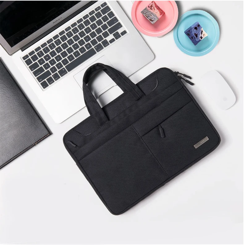 Модная сумка для ноутбука для женщин, 12, 13, 14, 15, 15,6 дюймов для MacBook Xiaomi air pro retina 13,3 сумка с ремешком для ноутбука сумка для переноски