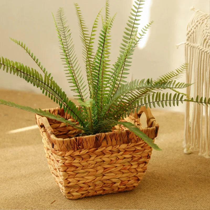 Цветочные искусственные домашние соломенные вазы для свадебного украшения