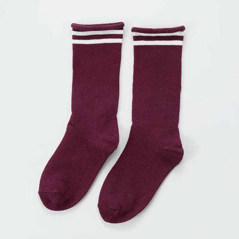 wine red Футбольные гольфы для малышей; Детские гетры; спортивные носки для студентов; однотонные дышащие гетры - Цвет: wine red