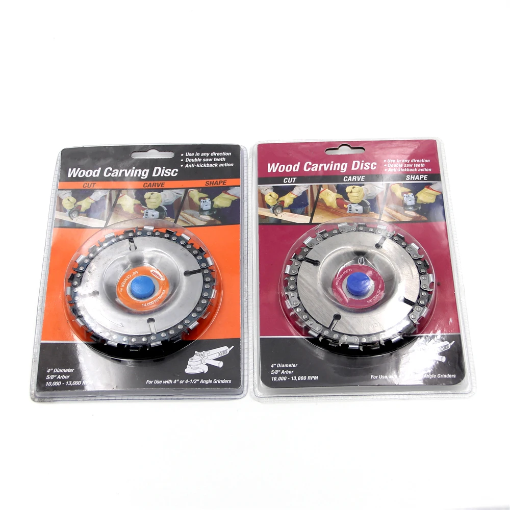 Угловая шлифовальная машина с 4 дюймов 22 зубчатая цепь диск деревообрабатывающий