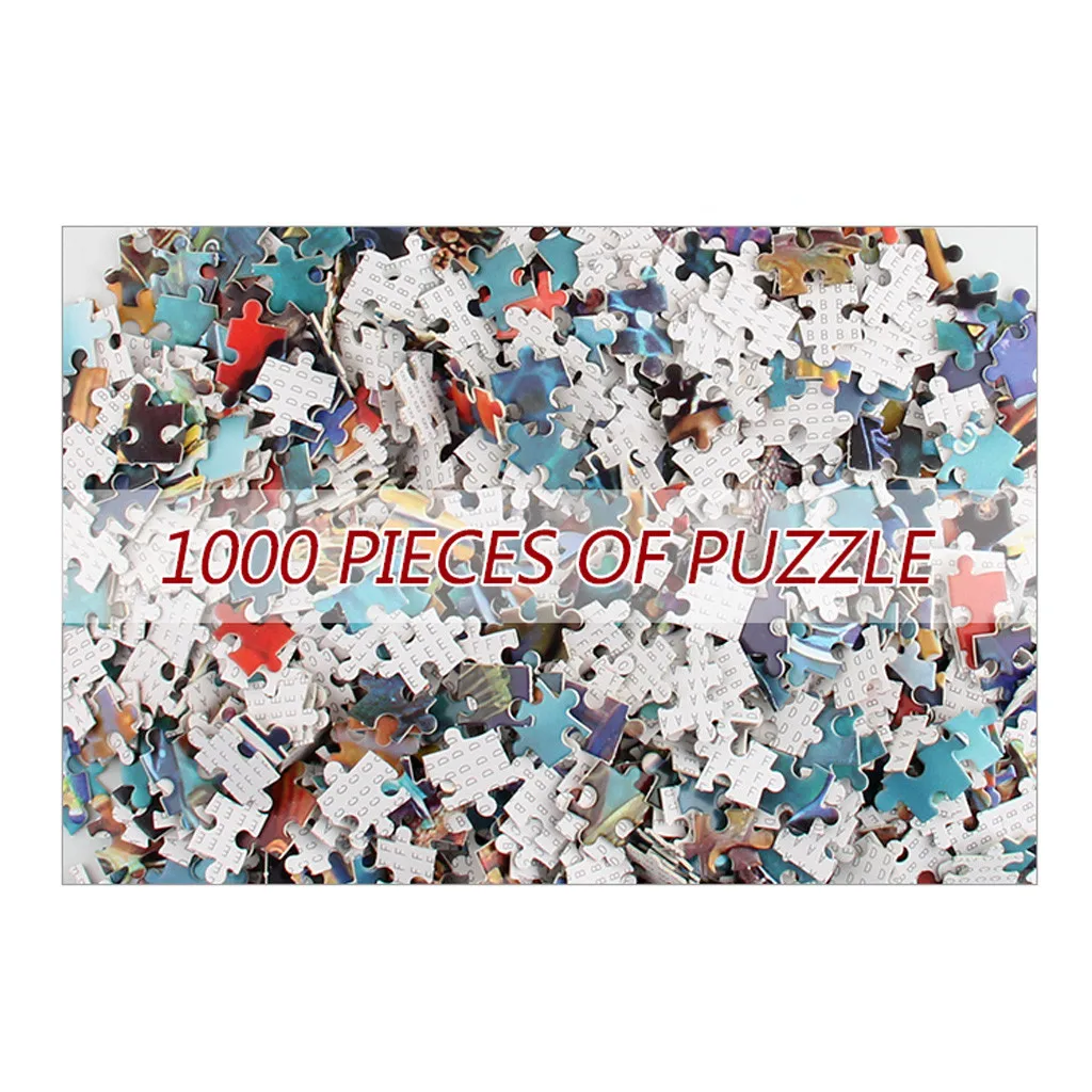 Пазл 1000 шт. большая черепаха развивающая интеллект для взрослых и детей пазл из