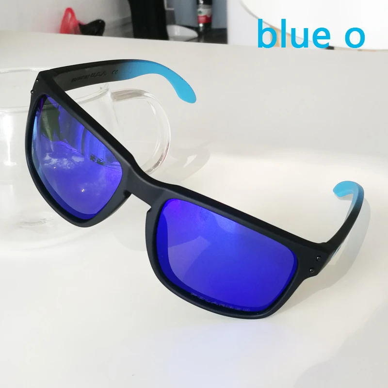holk-BlackBlue Holbrooks o, Брендовые мужские дизайнерские модные солнцезащитные очки TR90, оправа, поляризационные линзы, 9102, уличные солнцезащитные очки, uv400, Gafas De Sol - Цвет линз: holk-BlackBlue