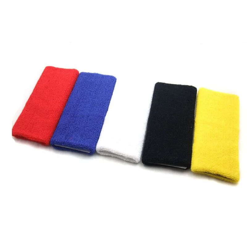 (1 Pair) Long Cotton Warm Sweat Absorbent Basketball Tennis Elbow Pads Bracer Cuff Support Protector Protect Band Belt