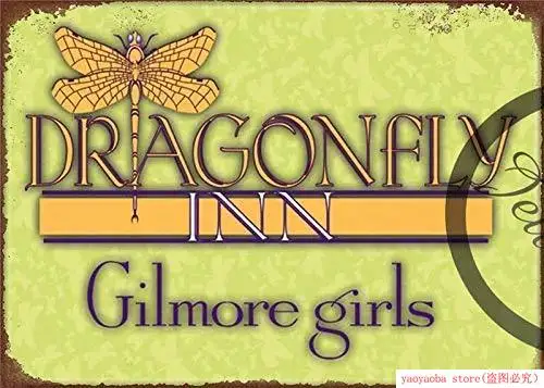 Жестяной знак для девочек Gilmore винтажный металлический жестяной фотографический