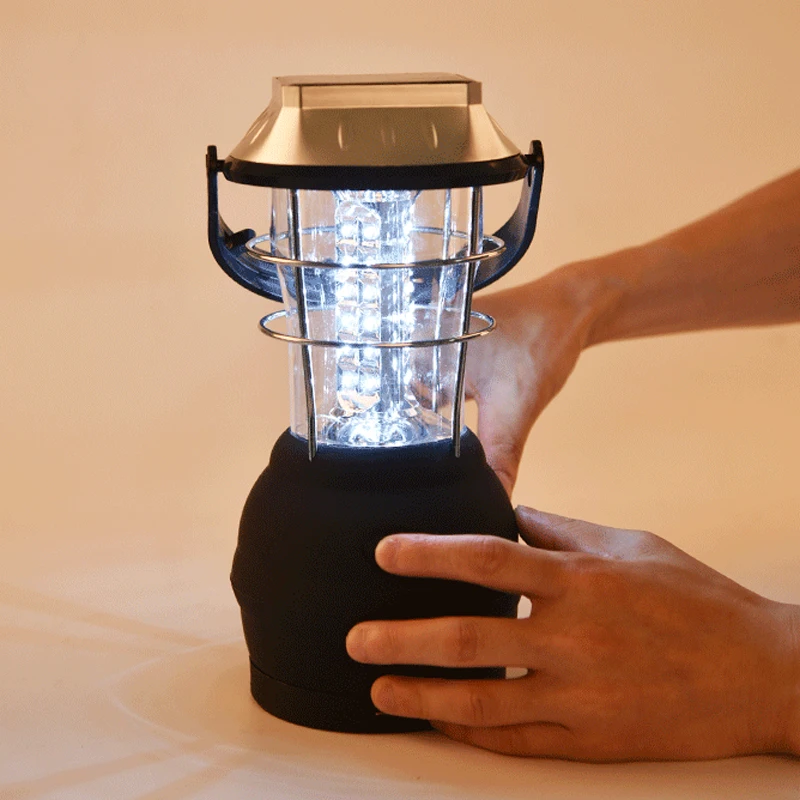 Портативный фонарь на солнечной батарее 36 светодиодов | Лампы и освещение