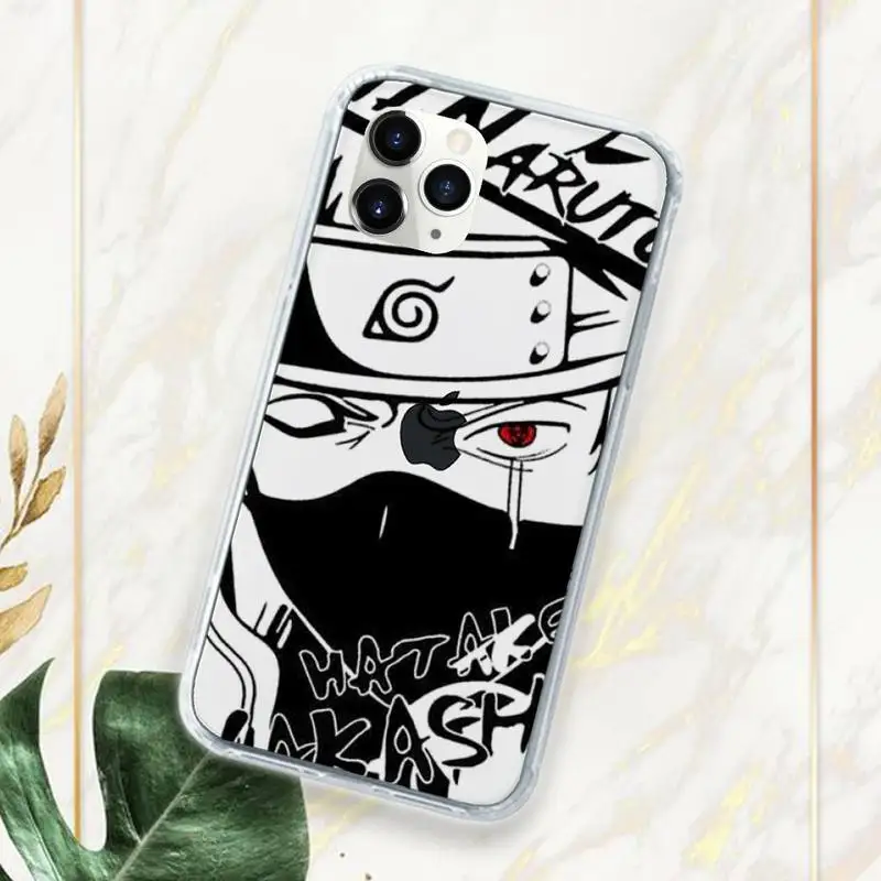 

Anime Jujutsu Kaisen Naruto Phone Case Transparent for iPhone 11 12 mini pro XS MAX 8 7 6 6S Plus X 5S SE 2020 XR