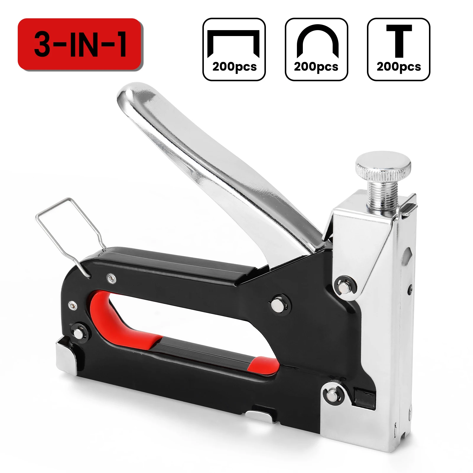 

3 In 1 Staple Machine for DIY Portable Manual Stapler Upholstery Fix Furniture Photo Frame Nail Machine With 600pcs Staple