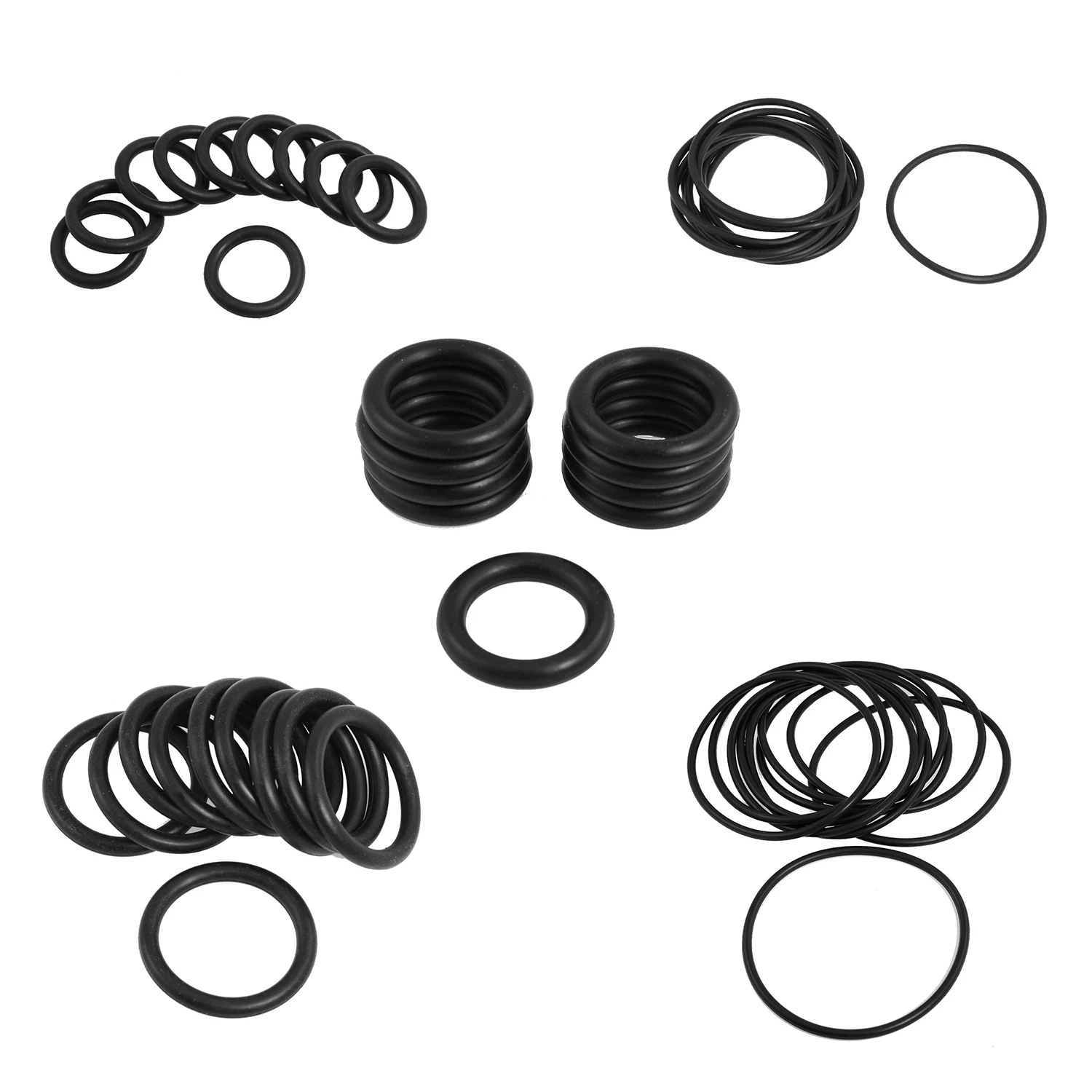 

10 шт. 42 мм x 5 мм черные NBR нитриловые резиновые уплотнительные кольца