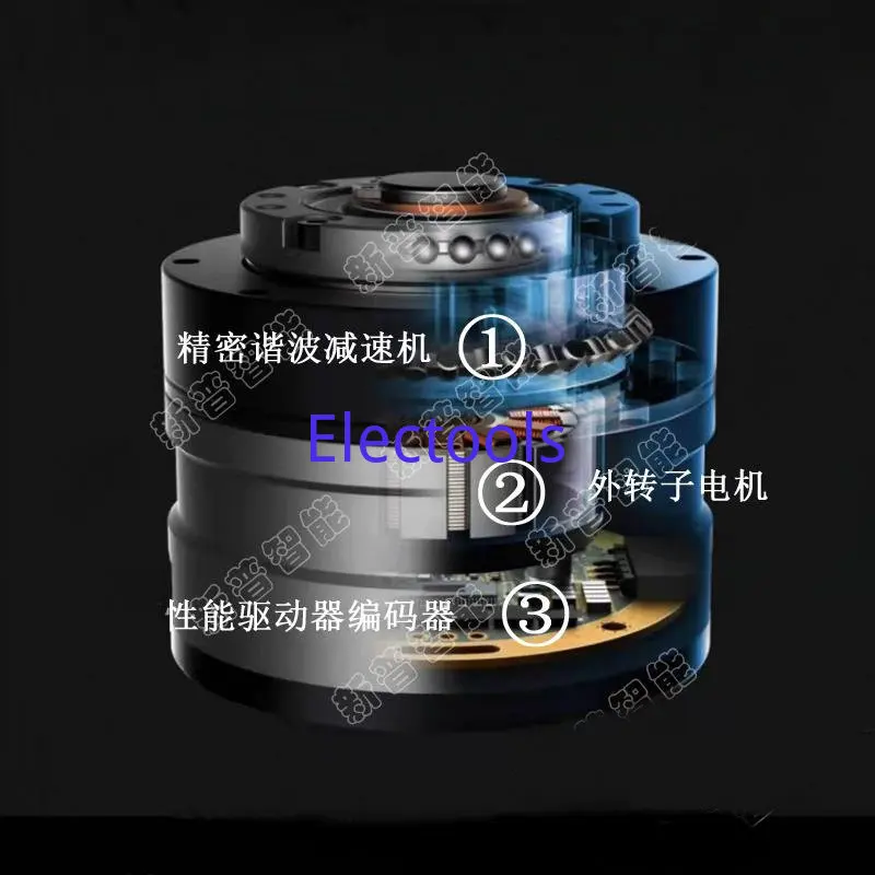 Сервомотор постоянного тока с низким напряжением модуль гармонического