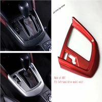 yimaautotrims inner console stalls gear shift box panel cover trim fit for mazda cx 3 cx3 2015 2021 abs interior mouldings