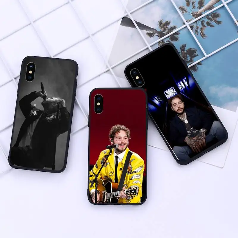 

post malone American singer Phone Case For iphone 12 11 13 7 8 6 s plus x xs xr pro max mini