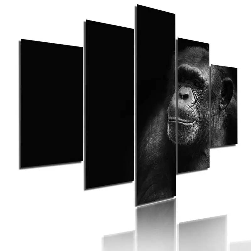 Водонепроницаемый плакат HD с чернильным принтом фотография животных искусство