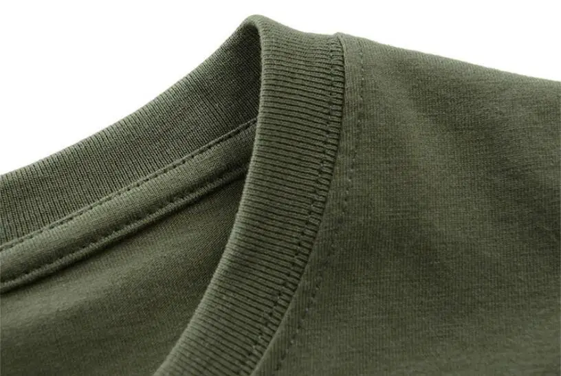 

ZNG 2020 New Summer Fashion Brand Men Clothes Solid Color Sleeve Slim Fit T Shirt Men Cotton T-Shirt Casual T Shirts