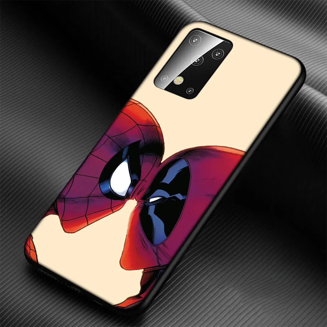 Мягкий силиконовый чехол Y47 Marvel Deadpool Spiderman для Samsung Galaxy Note 10 S20 Ultra Plus Lite A01 A11 A21 A41 A51