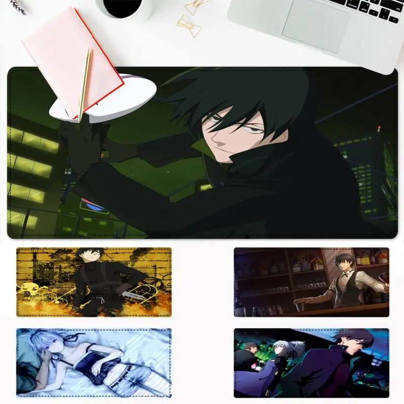 

40x90cm Darker than Black Mouse Pad PC Laptop Gamer Mousepad Anime Antislip Mat Keyboard Desk Mat For Overwatch/CS GO
