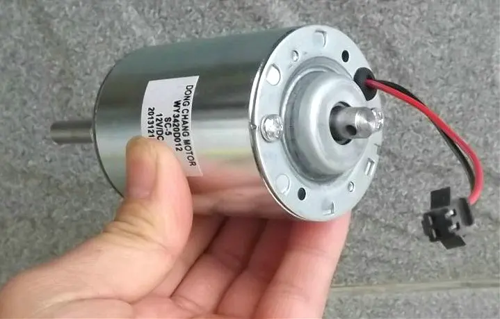 12 В постоянного тока постоянный магнит мотор положительный и отрицательный 2800