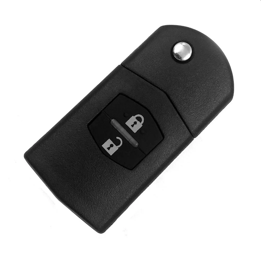 2 кнопки флип чехол для дистанционного ключа от машины M azda 3 5 M6 замена