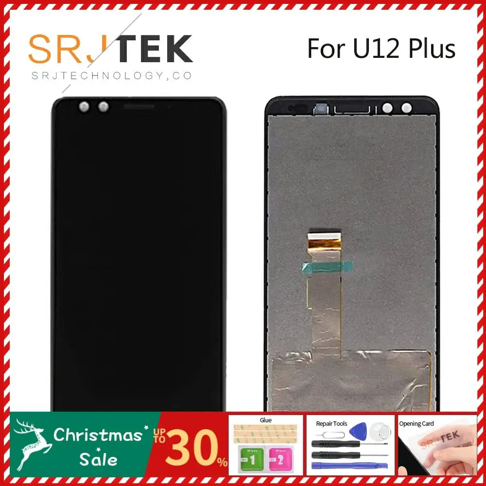 Протестировано для htc U12 Plus ЖК-дисплей U12+ панель сенсорный дигитайзер сенсор стекло U12Plus/U12 жизнь экран для htc U12 жизнь дисплей Замена