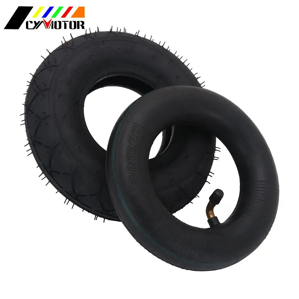 

Good quality 200x50 Tire Tyre and Inner tube For Electic Scooter Motorcycle ATV Moped Parts 200*50 Inflation Electric Vehicle