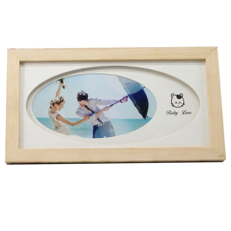 1 шт. цельная деревянная креативная комбинационная рамка Детская Свадебная