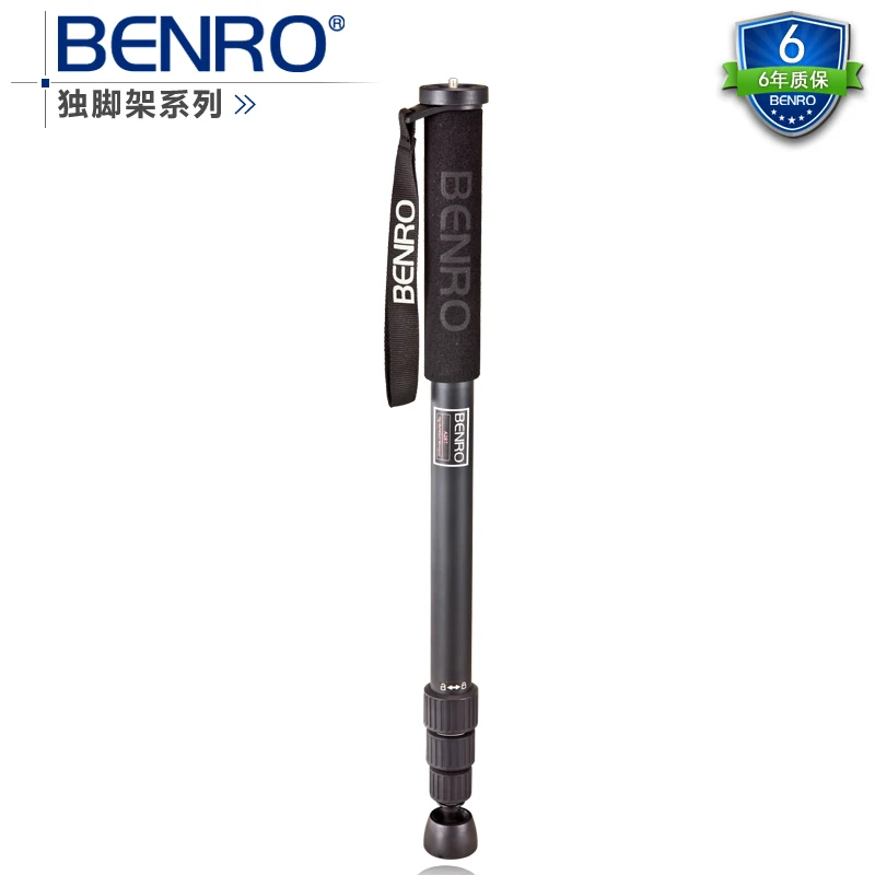 Benro A28T Портативный Профессиональный алюминиевый сплав Unipod для Canon Nikon sony SLR