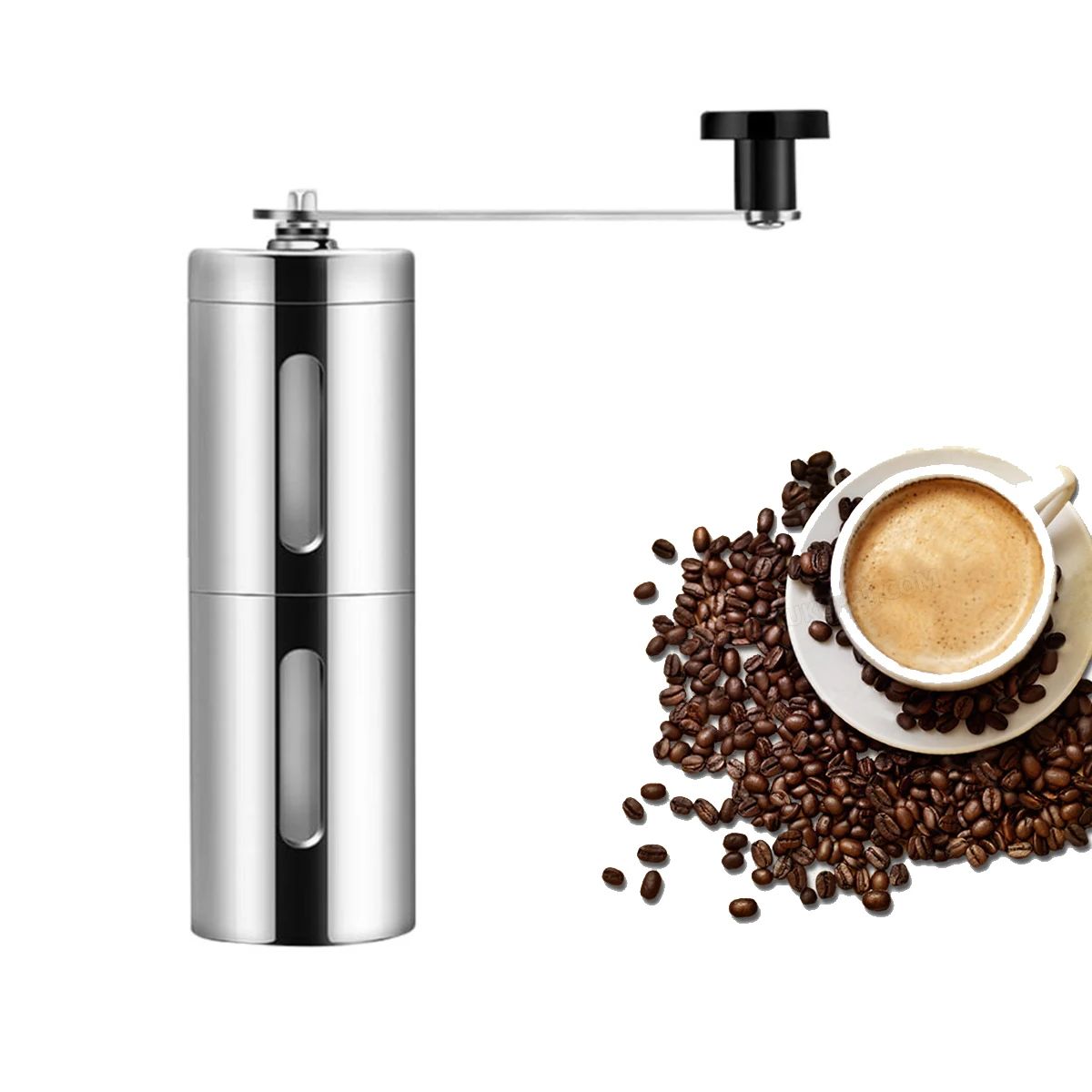 

Practic Hand-Cranked Coffee Grinder Portable Household Kitchen Multifunction Coffee Bean Grinder Coffee Powder Making Tools