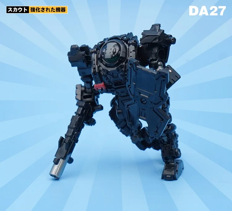 MFT DA27 DA-27 трансформация Diaclone power ed-suit power Suit Black Mech Solider Lost Planet фигурка игрушки