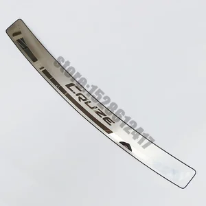 stainless steel rear bumper protector sill for chevrolet cruze sedan 2009 2010 2011 2012 2013 2014 car styling free global shipping