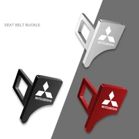 car safety buckle clip seat belt plug alarm canceler stopper for mitsubishi l200 mirage mirage rvr cuv asx car accessories