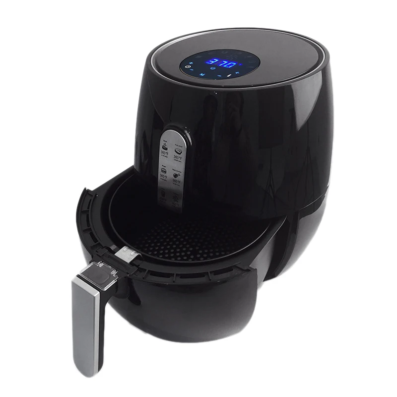 Фритюрница с умным нажатием домашняя безмасляная обезжиривающая электрическая