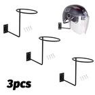 3 шт., толстый кронштейн для мотоциклетного шлема, вешалка, железная настенная вешалка, аксессуары