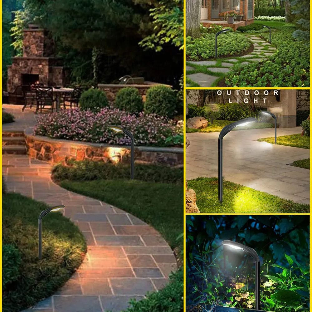 

Solar Led Light Outdoor Decoration Garden Led Lights Solar Powered Lawn Lamps Pathway Street Landscape Spotlights