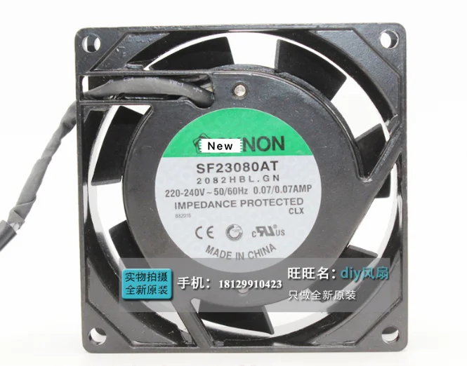 

Original for SUNON cooling fan / axial fan SF23080AT 2082HSL 220V