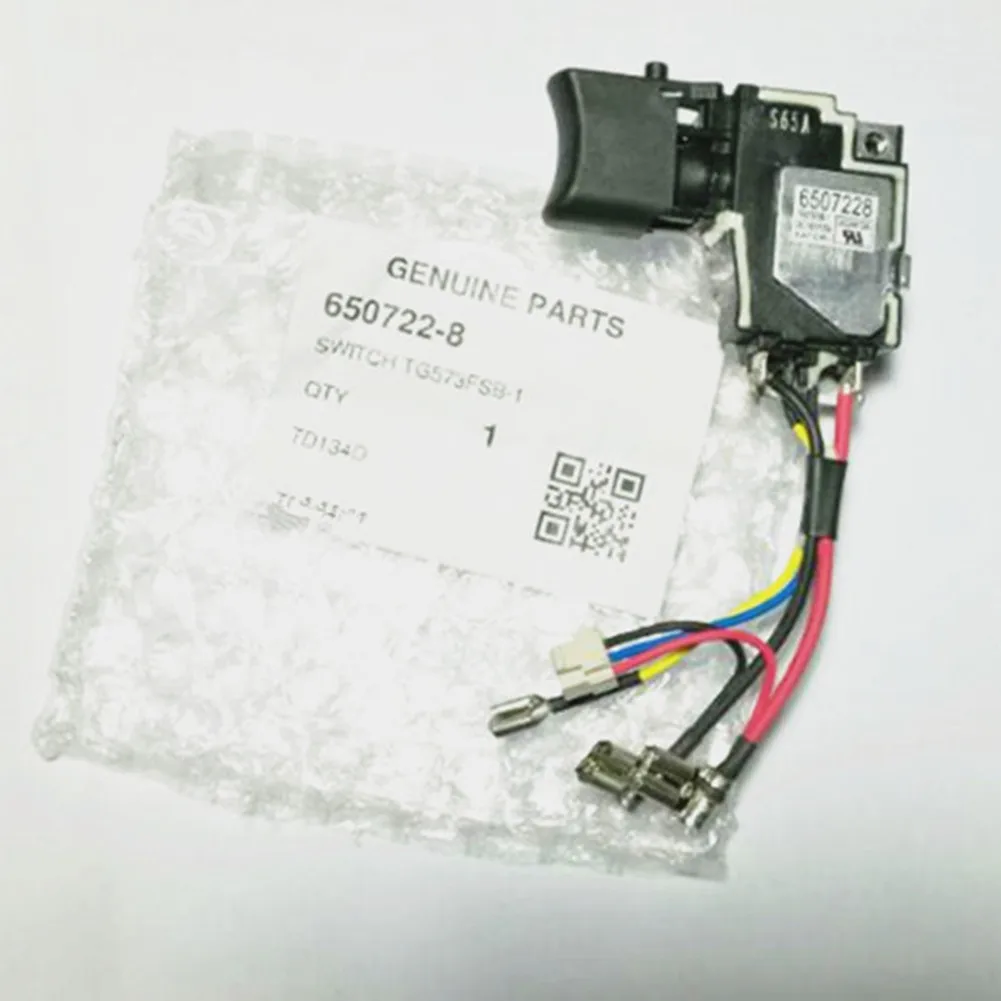 

Trigger Switch For Mkita 6507228 650722-8 650241-4 6502414 DTD134 BTD134 BTD146 DTD146 BTD146Z BTD134Z TD134D Impact Driver Accs