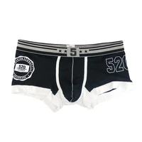 men underwear boxers cotton soft low waist underpants breathable printed cueca boxer para hombre sexy men shorts trunks