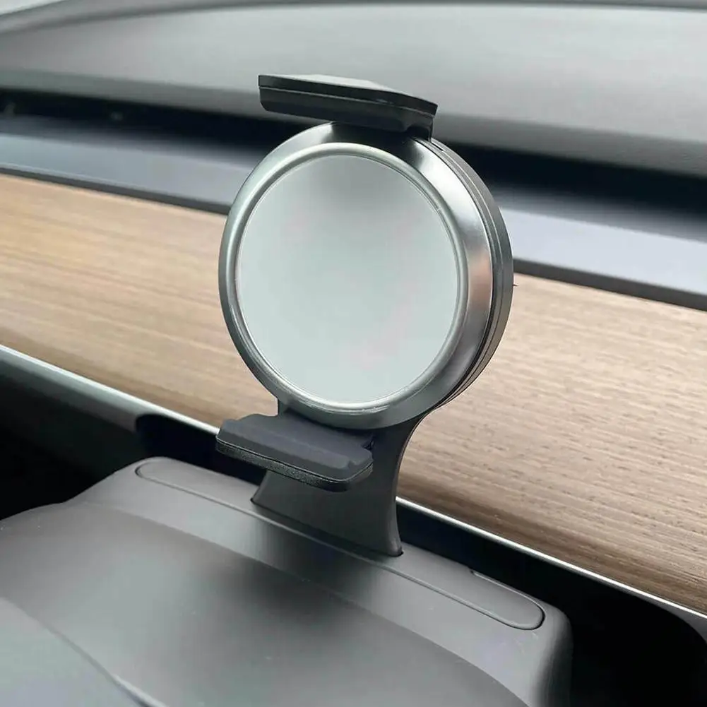 

Super Wireless Phone Charger Holder for Tesla Model 3 Y Charging Pad Mount Bracket HUD Behind Steering Wheel 2021 Accessori F1H5