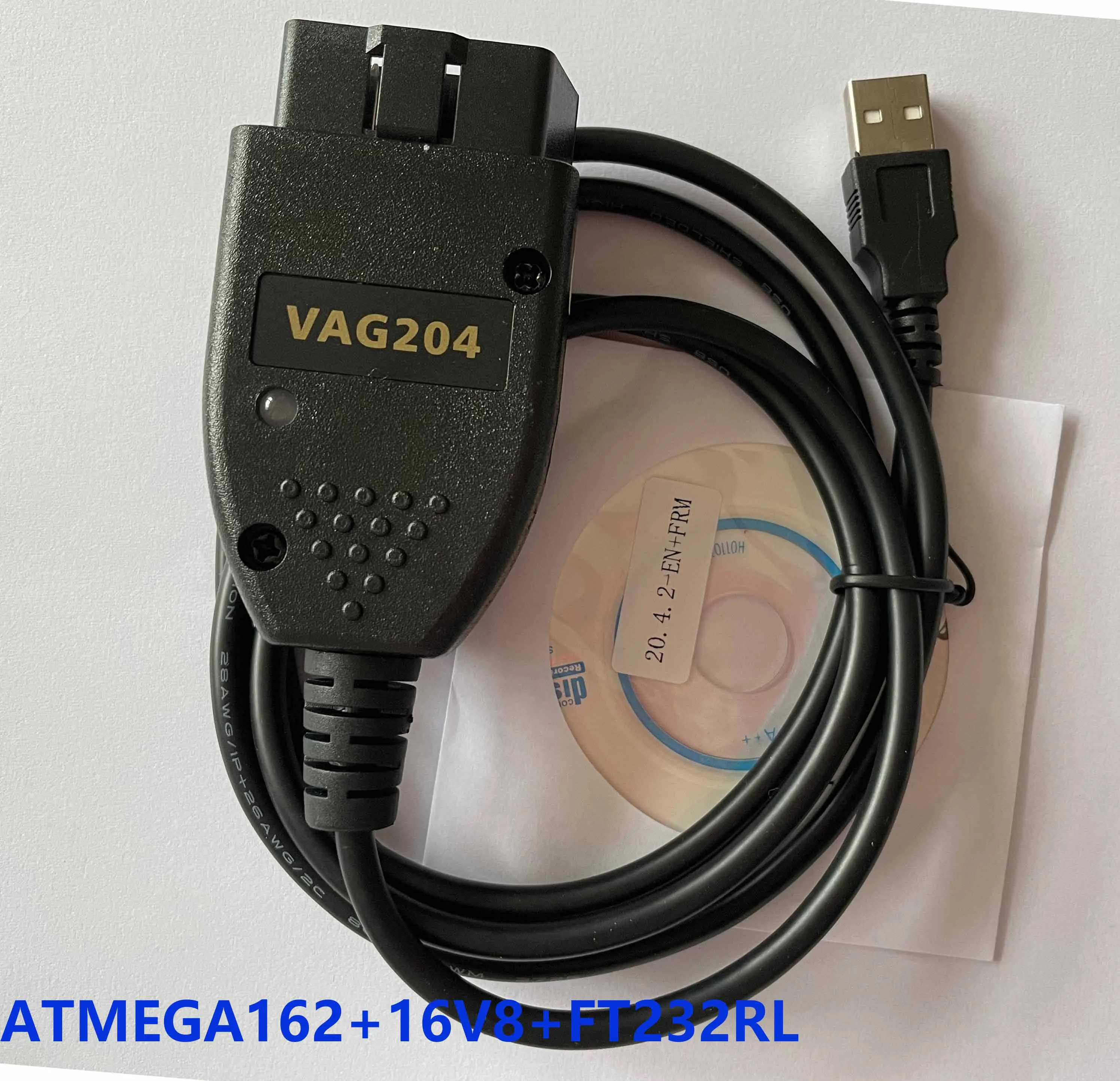 2020 популярными Vag com шестигранный Интерфейс V2 VAGCOM 20.4.2 VAG COM 20 4 для V-W Ауди Шкода
