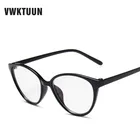 VWKTUUN очки для близорукости, оправа для женских очков, оправа для женщин и мужчин, Ретро стиль, оптические очки кошачий глаз, оправа, анти-синий светильник