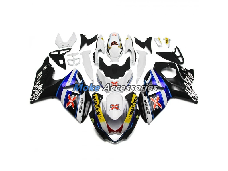 

Motorcycle Fairings Kit Fit For Gsxr1000 2009 2010 2011 2012 2013 2014 2015 2016 Bodywork Set High Quality NEW Blue Black BRUX