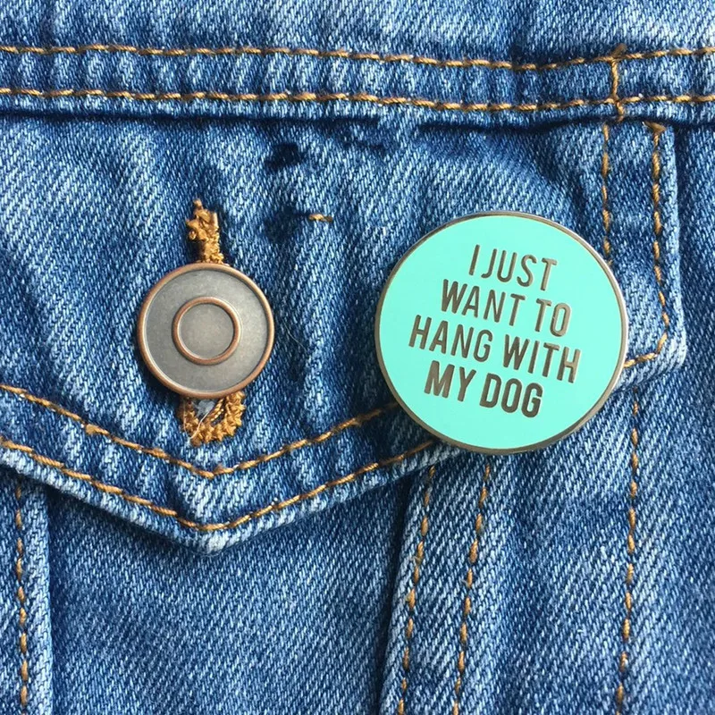 Эмалированная булавка для собак/булавка влюбленных собак/подарок лацканов собак