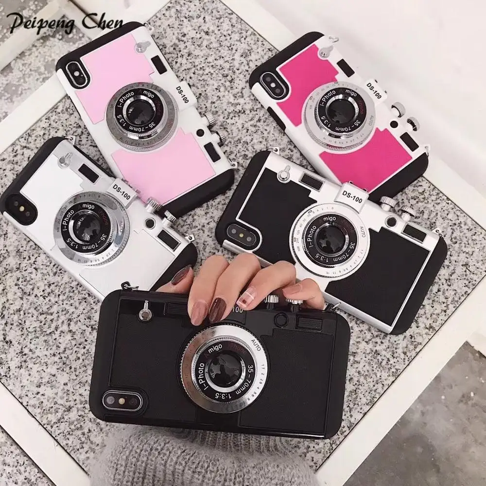 Роскошные 3D Ретро чехлы для телефонов iPhone 11 Pro Max XS MAM XR X 7 8 6 6s Plus Мягкий силиконовый