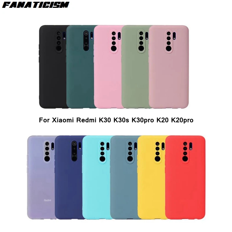 

Для выведения токсинов, 40 шт модные анти-отпечатков пальцев Матовый ТПУ чехол для Xiaomi Redmi K30 K30s K30pro K20 K20pro конфеты цвет силиконовый чехол для т...
