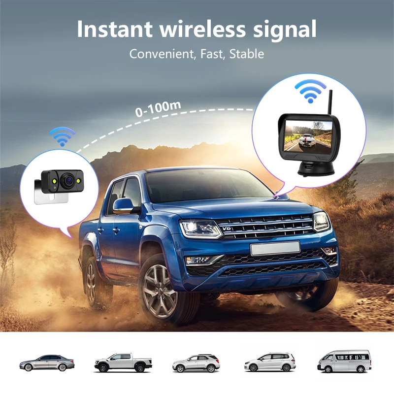 Vtopek монитор для резервной камеры автомобильная парковочная камера