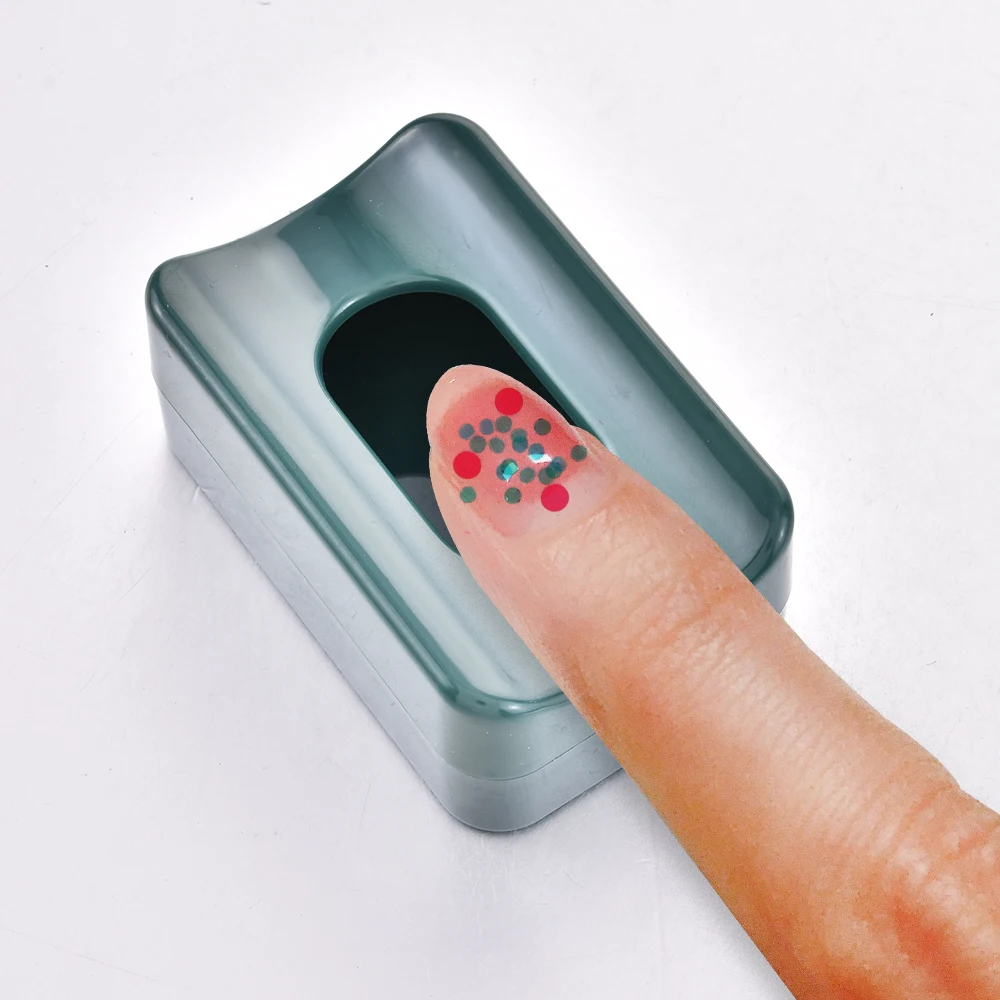 

Nail Art Powder Recycling Box Loose Powder Sequins Magic Mirror Powder Woolen Crushed Diamond Powder Storage Collection Box Tool