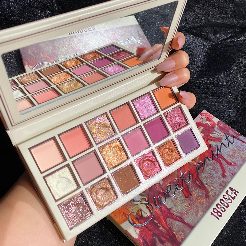 

Прессованные персиковые матовые тени для век, 12 цветов, палитра для макияжа, мерцающие блестящие пигментированные алмазные Металлические т...