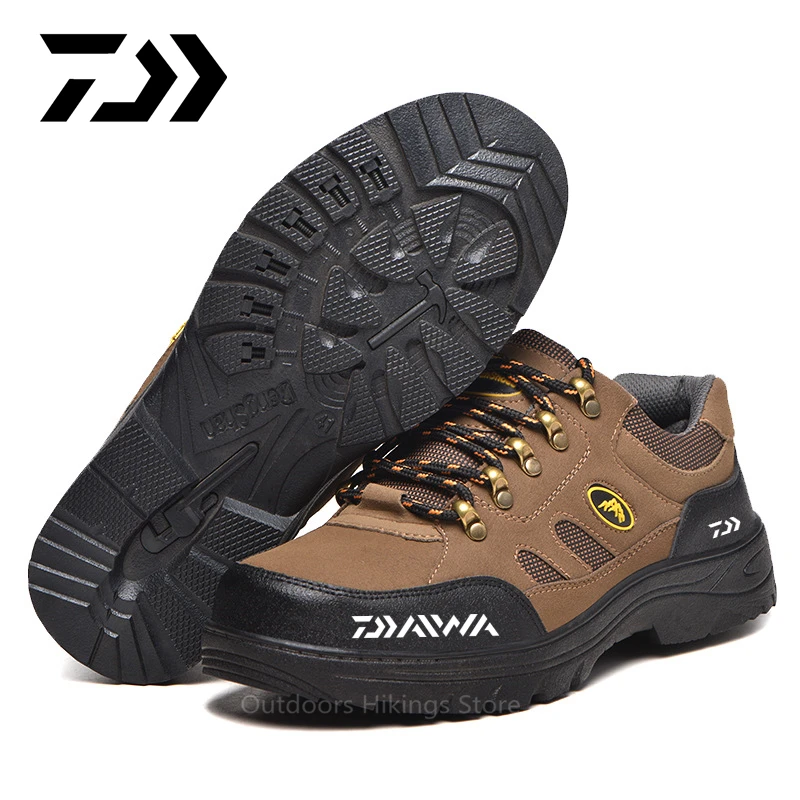 

Daiwa Men's Fishing Shoes New Fashion Walking Running Breathable Camping Shoes Sport Cycling Quality Durable Fishing Shoes